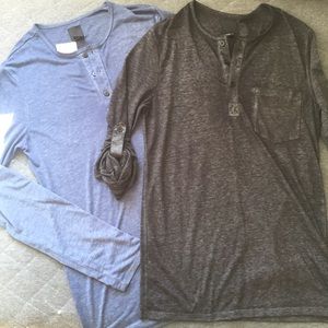H&M Men’s Henley Shirt Bundle